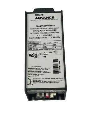 RCW140TLS PHILIPS ADVANCE Hid Ballast Cosmowhite Rcw