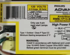 RMB-1P13-S2-HA PHILIPS ADVANCE Ballast Lamp #2