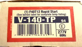 V1402TP PHILIPS ADVANCE Rapid Start Fluorescent Lamp Ballast