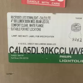 C4L15A40K8FL PHILIPS LIGHTOLIER Recessed Recess Led Downlight #2
