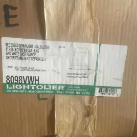 8098VWH PHILIPS LIGHTOLIER CALCULITE Recessed Recess