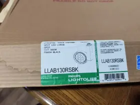 LLAB130RSBK PHILIPS LIGHTOLIER Lytespan Spot Led Trackhead