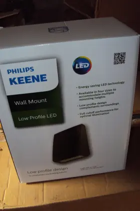 PW80-NW-G1-8-BZ PHILIPS Lwprfl Wlght Bronz Finsh Wall Mount