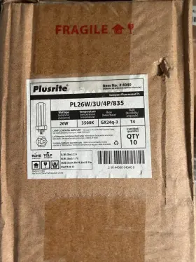 4040 PLUSRITE Box Base Bulb