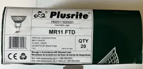 844366032028 PLUSRITE Box Ftd Halogen Lamps Beam
