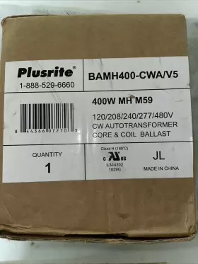 BALU400-CWA-V5 PLUSRITE Cw Autotransformer Core Coil Ballast