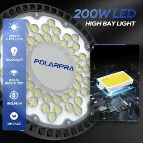 JP-QMP-E00024 POLARPRA Led High Bay Light Ufo #2