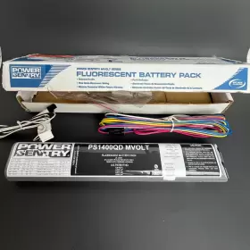 PS1400QDMVOLTM8 POWER SENTRY Fluorescent Battery Pack Box