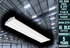 CCT-LED-HB-400 Linear High Bay Light Fixture