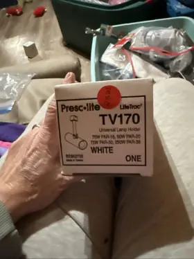 TV170 PRESCOLITE Lite Trac Lamp Holder