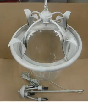 P3579-18 PROGRESS LIGHTING Athena Venetian Ceiling Light