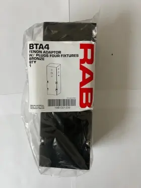 BTA4-MLB-0508 RAB Tenon Adaptor Plugs Fixtures