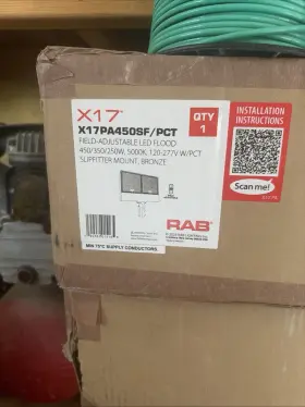 X17PA450SF-PCT RAB LIGHTING Led Flood Field