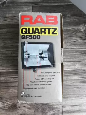 QF500 RAB Quartz Halogen Floodlight #2