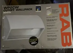 WP2FCW RAB Wallpack Lamp