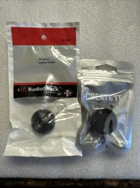 272-0357 RADIOSHACK Miniature Lamp Holders Screw Base