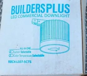 RBC-LS07-5CTS RAYON Builders Led Commerical Module Downlight