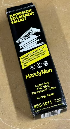 ES-1011 REGENT Fluorescent Ballast Rapid Start Volts Hertz #3