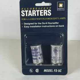 FD-5C REGENT Lighting Fluorescent Starters Set Lamps