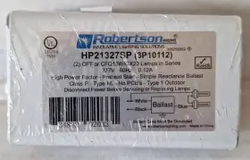 HP21327SP ROBERTSON Fluorescent Ballast Cft Cfq Lamp
