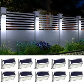 633337721319 ROSHWEY Solar Lights Pack Fence Waterproo