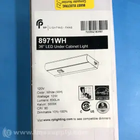8971WH RP LIGHTING FANS Led Cabinet Light Fnfp