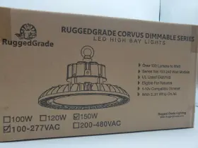 37-182 RUGGEDGRADE Led High Bay Ufo Corvus Dimmable Lights