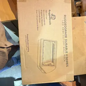 E489165 RUGGEDGRADE Led Semi Wall Pack Light Fixture