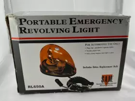 RL650A S.A.M Emergency Revolving Light Snowplow