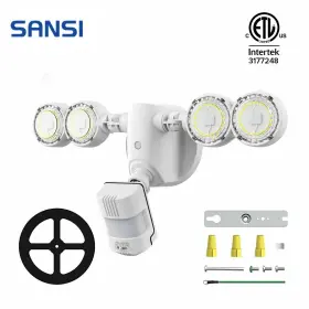 0104013001 SANSI Led Security Light Motion Sensor Waterproof