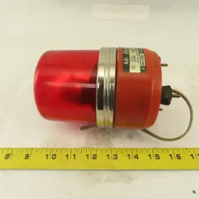 SKH-100E SASAKI ELECTRIC Rotating Beacon Alert Warning Fault #3