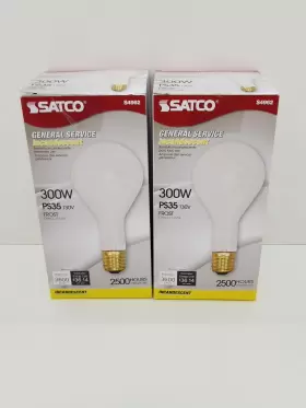 D4962 SATCO Mogul Base Light Bulb Frosted