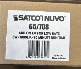 65-708 SATCO / NUVO Staco Em Bays Emergency Backup Battery