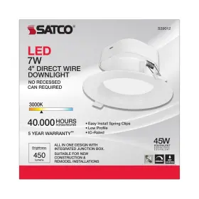 S39012 SATCO Wire Downlight