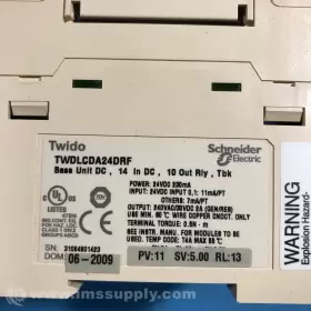 TWDLCDA24DRF SCHNEIDER ELECTRIC Base Unit Fnip #2