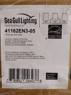 41162EN3-05 SEA GULL LIGHTING Led Wall Bath Sconce Frost