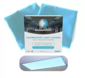 689353880486 SHADEMAGIC Fluorescent Light Covers Classroom