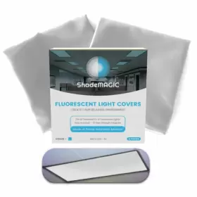 689353880653 SHADEMAGIC Fluorescent Light Covers Classroom Pa