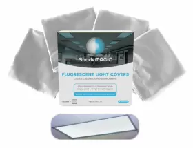689353880776 SHADEMAGIC Fluorescent Light Covers Classroom