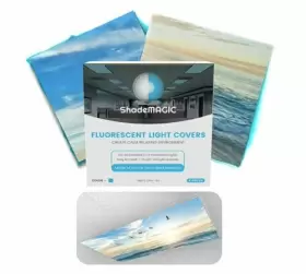 759126787783 SHADEMAGIC Fluorescent Light Covers Classroom