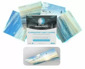 759126831813 SHADEMAGIC Fluorescent Light Covers Classroom