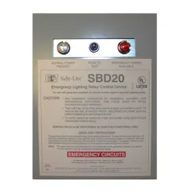 SBD20 SIDE-LIGHT Bodine Lite Emergency Lighting Relay Control