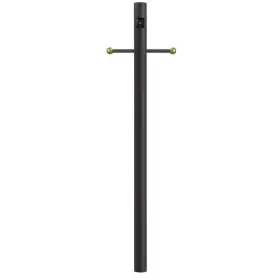 8-320-BZ SOLUS Burial Lamp Post Cross Arm Auto Dusk Dawn
