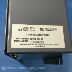 52046-434-50 SQUARE D Data Panel #3