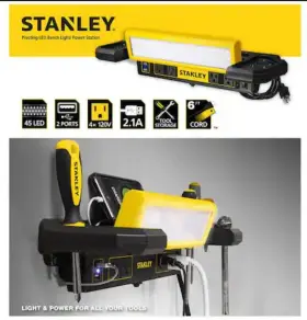 313037858804 STANLEY Bench Light Power Strip Box