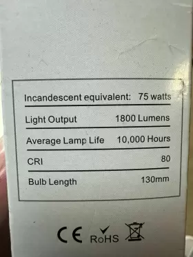 SL-0111 STERL LIGHTING Triple Tube Pin Fluorescent Lightbulb #2