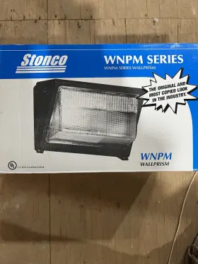 WNPM150PMAL-8 STONCO Box Wall Prism Halide Lamp