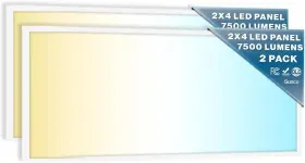 PN24 SUNCO LIGHTING Led Flat Panel Light Ceiling Office