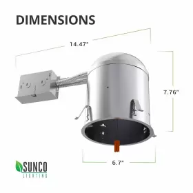 RM6-6PK SUNCO LIGHTING Pack Lights Ceiling #2