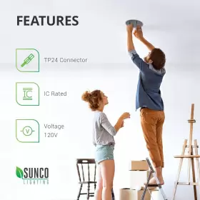 RM6-6PK SUNCO LIGHTING Pack Lights Ceiling #3